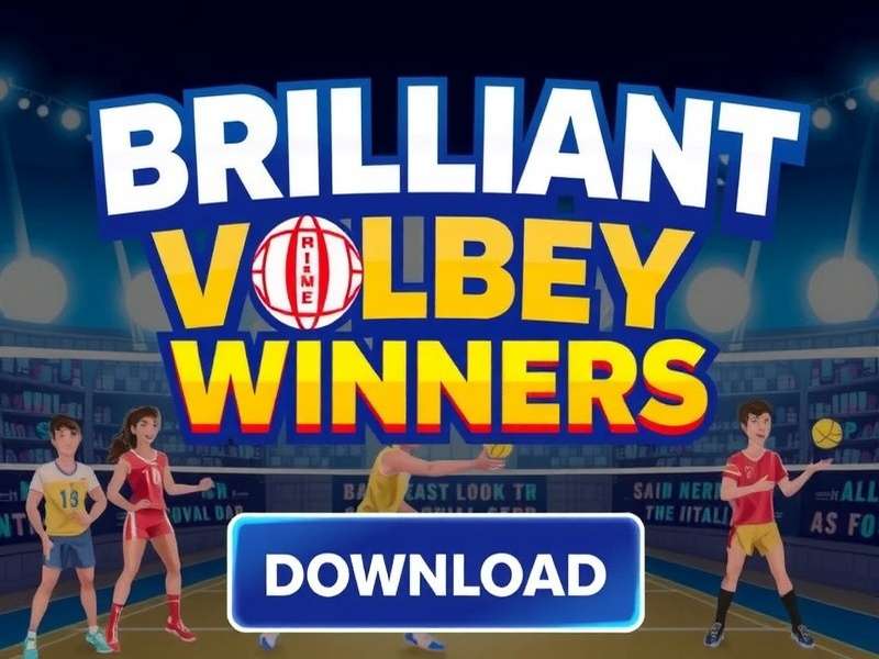 Brilliant Volley Winners Download Button